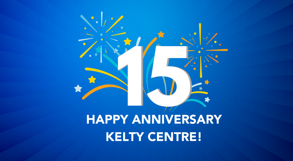 Happy 15th Anniversary Kelty Centre!